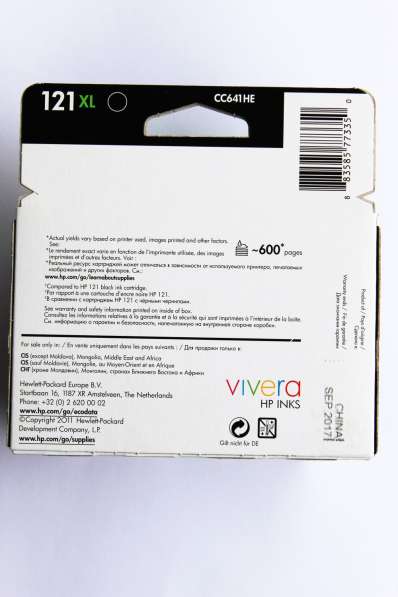 Картридж HP 121XL Black (CC641HE) в Москве