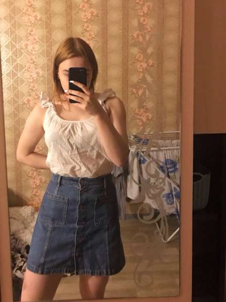 Джинсовая юбка