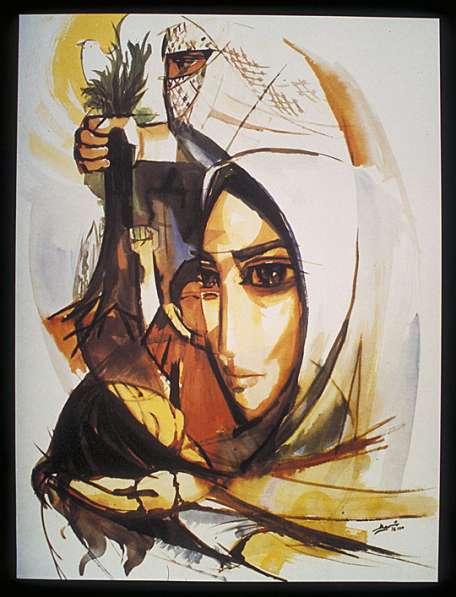 Современное искусство арабского народа Палестины в Москве фото 7
