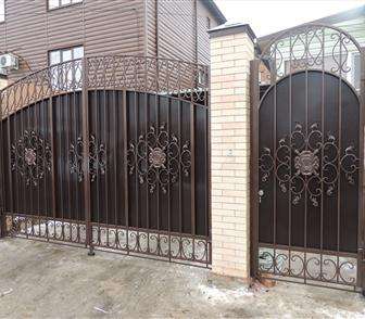 Ворота гаражные, ворота кованные, ворота промышленные в Кургане фото 15