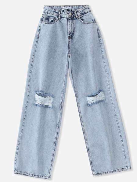 Женские рваные джинсы 44 размер