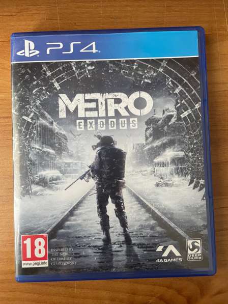 Игра на PS4 Metro Exodus
