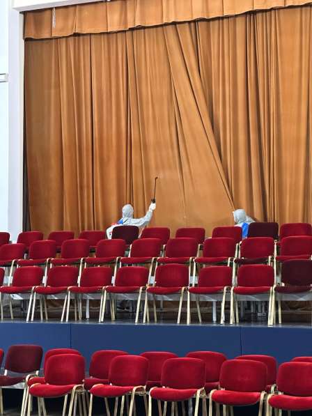 Огнезащитная обработка текстильных материалов и штор в Москве