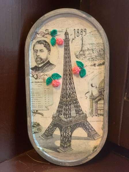 Миниатюра. Декупаж в гипсе в Санкт-Петербурге фото 4