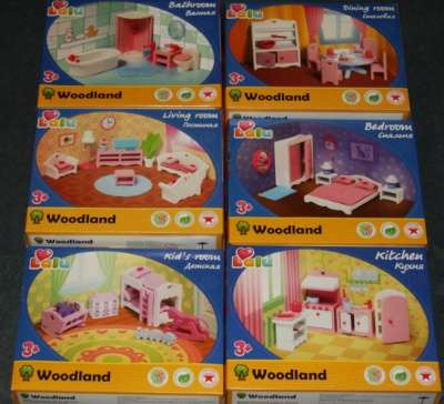 Комплекты игрушечной мебели Woodland в Набережных Челнах фото 4