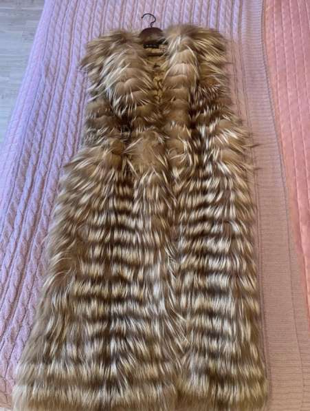 Жилетка длинная рысь в Москве фото 4