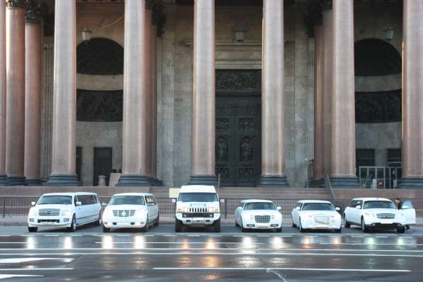 Прокат лимузинов, кабриолетов на свадьбу в Санкт-Петербурге фото 6