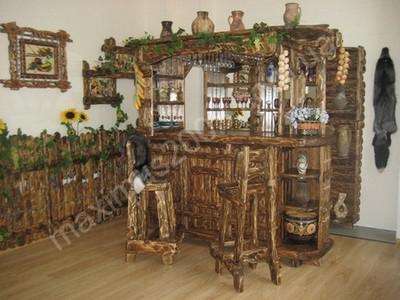 Деревянная мебель под старину для кафе, баров и ресторанов в Екатеринбурге фото 5