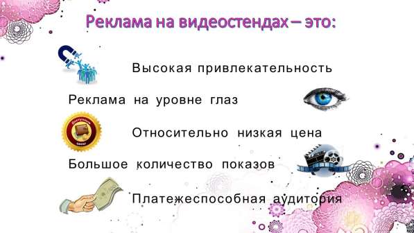 Рекламный бизнес - трансляция рекламных роликов в Обнинске фото 49