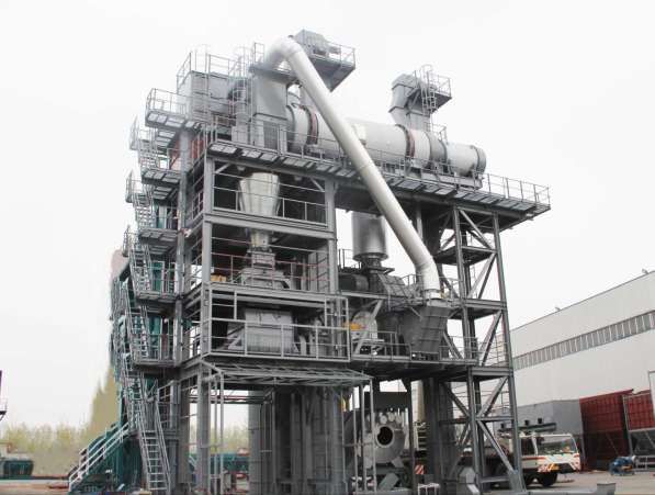 Завод горячего рециклинга асфальта RAP60 (60 т/час)