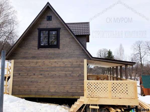 Пристройка террасы в Королёве фото 13