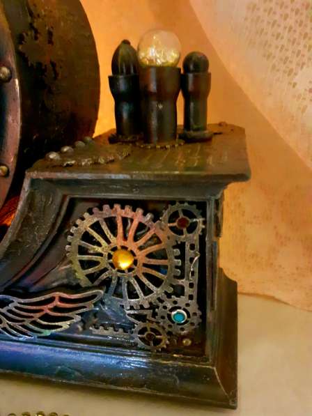 Подарок часы каминные стимпанк в Симферополе фото 4