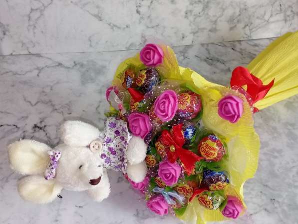 Букеты из конфет и подарочки от всей души в Петрозаводске фото 5