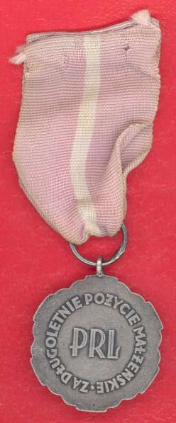 Польша медаль За долголетнюю супружескую жизнь в Орле