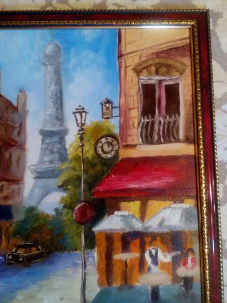 Картина Париж (живопись, масло) в Москве