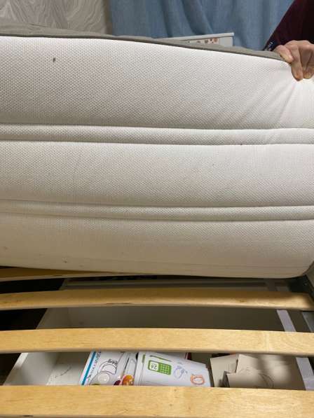 ПРОДАМ детская кровать IKEA с ортопедическим матрасом в Самаре фото 4