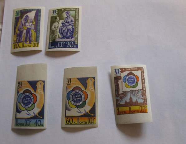 Годовой набор чистых марок СССР 1957 г. с беззубц. фестиваль в Москве фото 4
