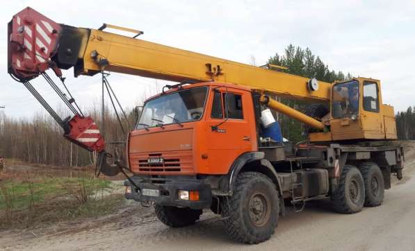 Продам автокран Галич, КАМАЗ-43118,вездеход,25тн-22м в Губкинском