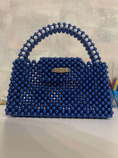 Сумка из бусин в Москве фото 4