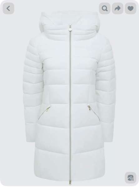 Пуховик Армани