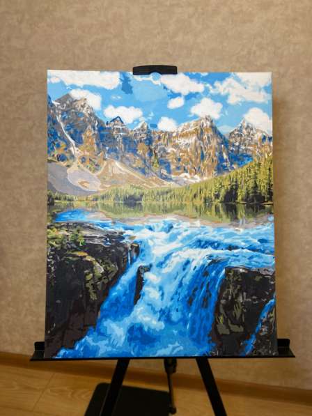 Готовая картина по номерам