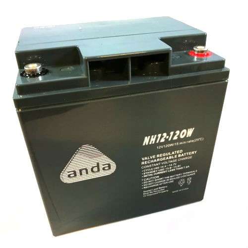 Sealed lead acid battery NH12-120W Anda