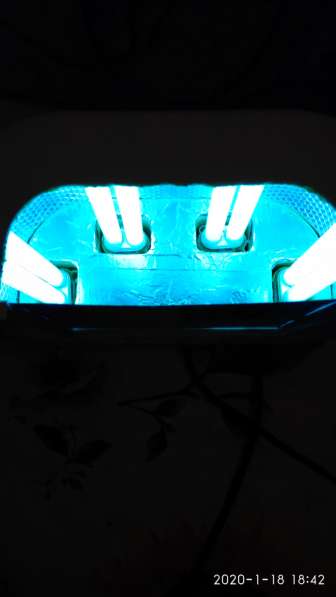 Уф/uv лампа для маникюра timer lamp в фото 4