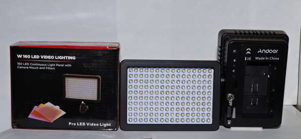 Накамерный свет Wansen W160 фото- видеосвет 160 LED, 2 штуки
