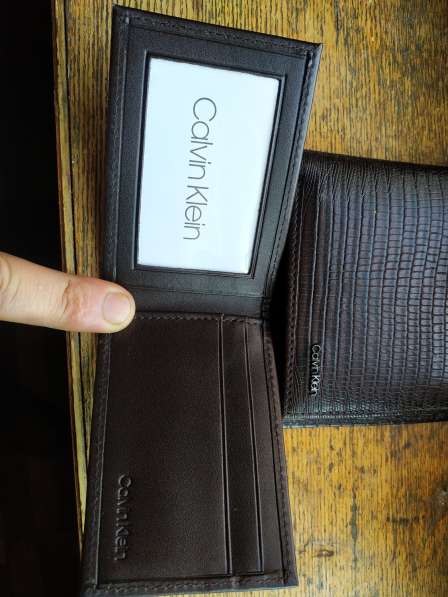 Кошелек портмоне мужской Calvin Klein оригинальный в фото 3