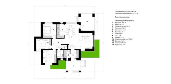 Дом в охраняемом поселке! в Симферополе фото 13