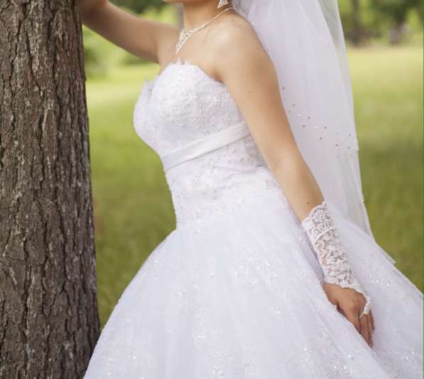 Продаю свадебное платье в Краснодаре фото 4
