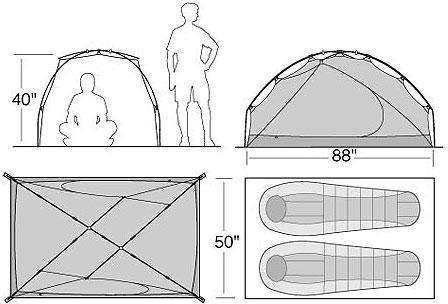 Палатка Marmot Aura 2P. Новая. Вес 1,91 кг. в Санкт-Петербурге