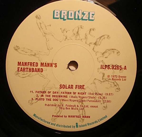 Пластинка Manfred Mann's Earth Band – Solar Fire(UK) в Санкт-Петербурге фото 4