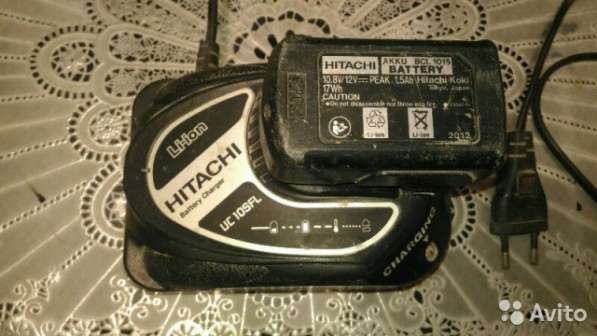 Зарядное устройство и аккумулятор для Hitachi DS10 в Курске фото 4