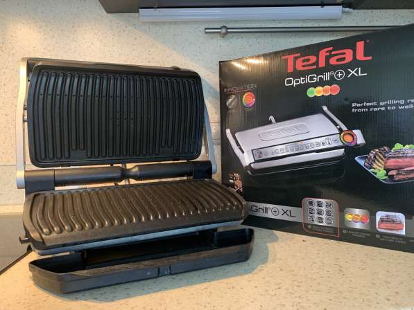 Гриль tefal optigrill+ xl GC722D