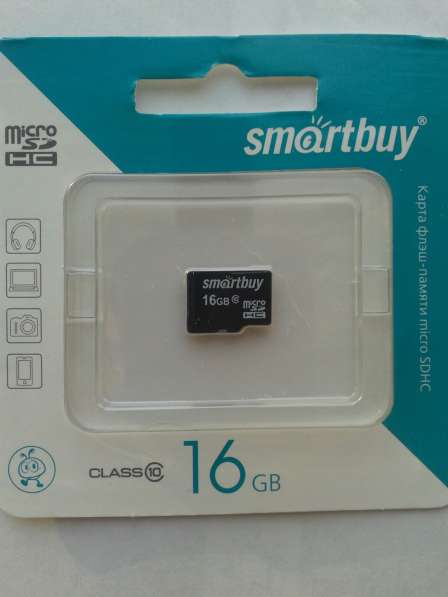Карта памяти microSD 16Gb SmartBuy