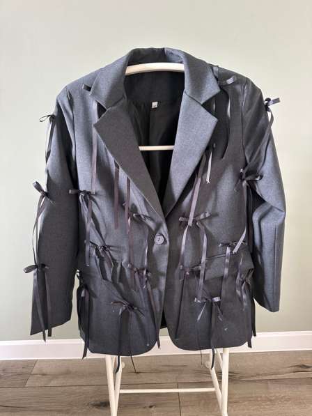 Пиджак женский с бантиками