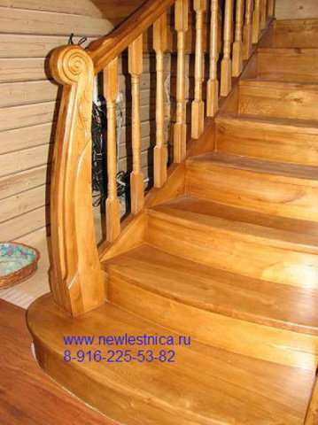 Красивые лестницы для дома, коттеджа Новая Лестница в Реутове фото 6