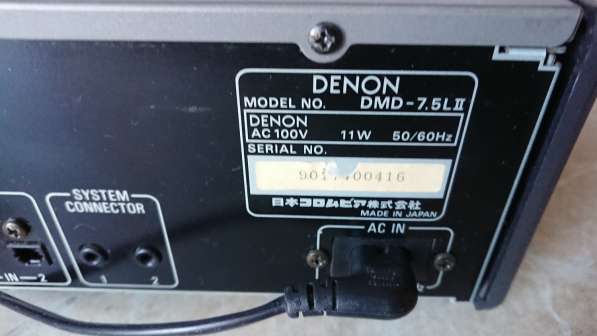 Denon dmd-7,5L Маdе in Jарan в Челябинске фото 3