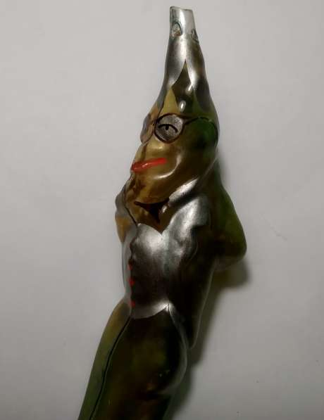 Елочная игрушка Адвокат Горошек из сказки Чиполлино СССР