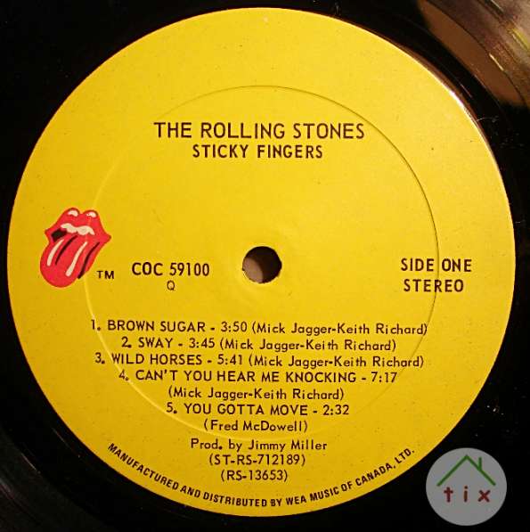 Пластинка виниловая The Rolling Stones ‎– Sticky Fingers в Санкт-Петербурге фото 4