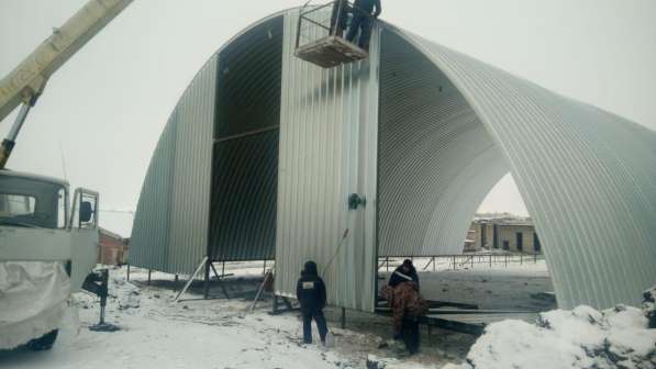 Строительство ангаров, складов, зернохранилищ под ключ в Брянске фото 4