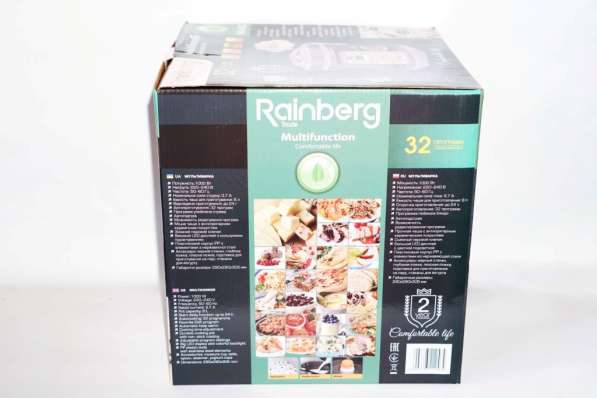 Мультиварка Rainberg RB-802 22 программы 6L 1000W в фото 10