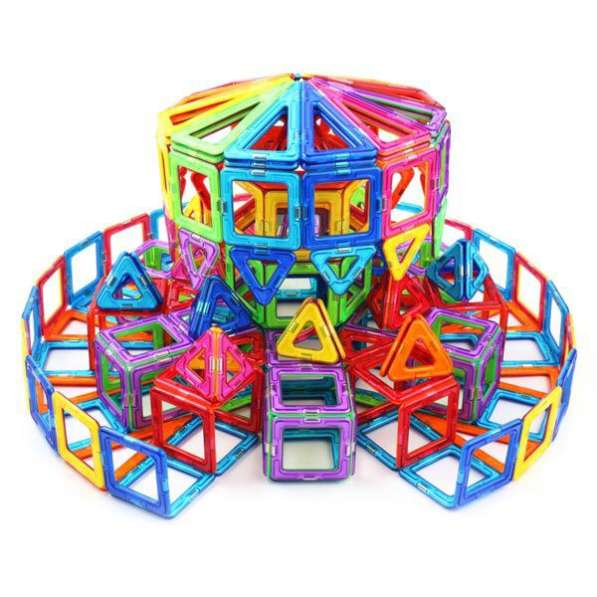 Магнитный 3D конструктор 40 деталей