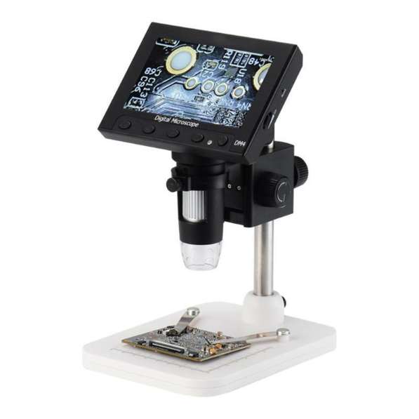 Электронный микроскоп с дисплеем