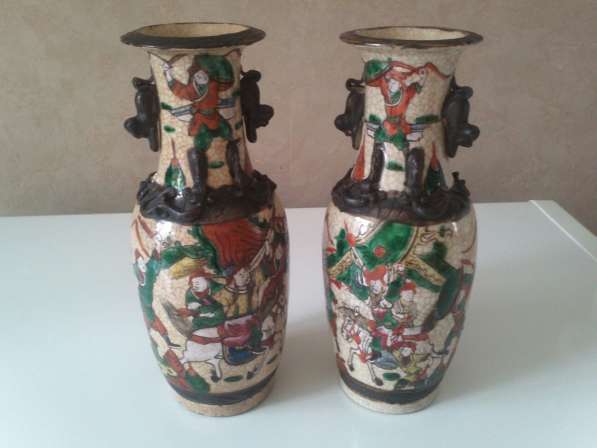 Антикварные китайские вазы, конец 19 века