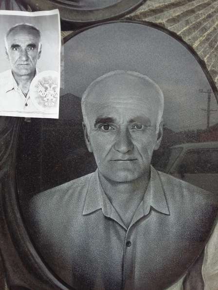 Портрет на граните в Сочи фото 3