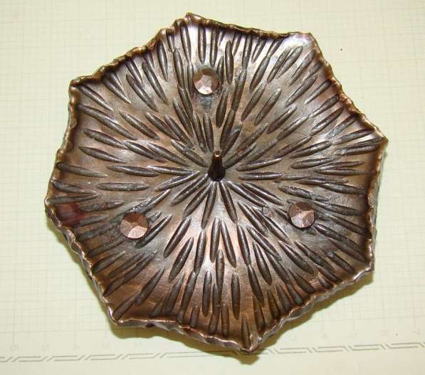 Подсвечник медный (W187) в Москве фото 5