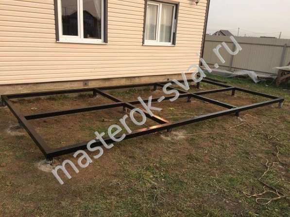 Фундамент на сваях в Юбилейном