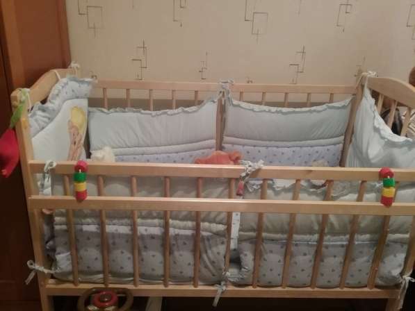 Детская кроватка с приданым, (комплект белья с бортами) в Екатеринбурге фото 3